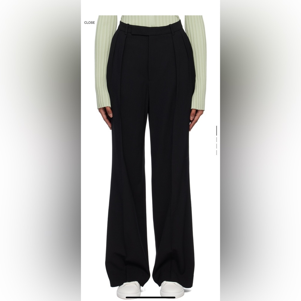Axel Arigato black trousers